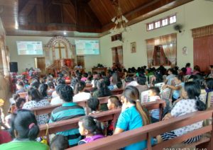 Jemaat Gereja Eben Haezer GMIBM Desa Labuan Uki Mengikuti Sosialisasi Bahaya Narkoba