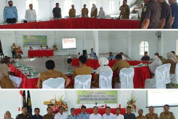 Kepala BNN Kabupaten Bolaang Mongondow Hadir Pada Rapat Koordinasi Tim Pengawasan Orang Asing (Timpora) Wilayah Kabupaten Bolmut