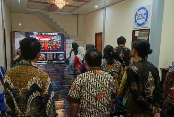 BNN Kabupaten Bolaang Mongondow mengikuti Acara Puncak Peringatan Hari Anti Narkotika Internasional (HANI) Tahun 2024