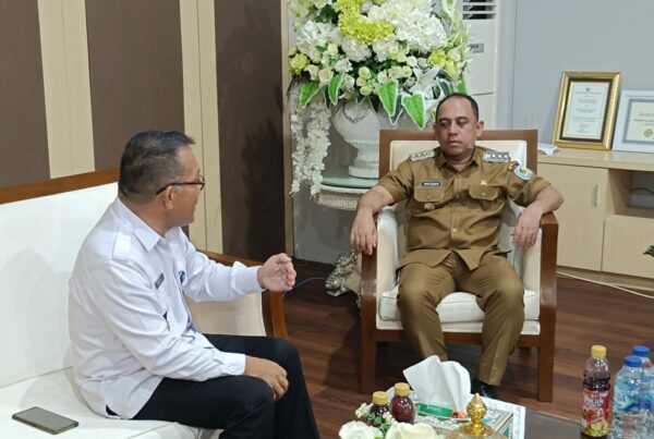 Perkuat Sinergitas, Kepala BNN Kab. Bolmong Laksanakan Audiensi P4GN Dengan Bupati Bolmong