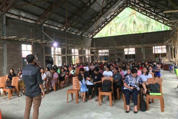 BNN Kab. Bolmong Beri Sosialisasi Bahaya Narkoba di PPA ID 0269 Maranatha Baturapa II